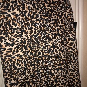 BOGO! NWT Eloquii Leopard Skirt size 22!